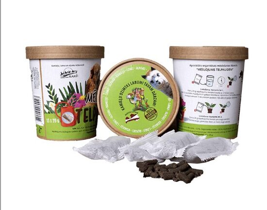 MĒSLOJUMS DĀRZAM UN TELPAUGIEM