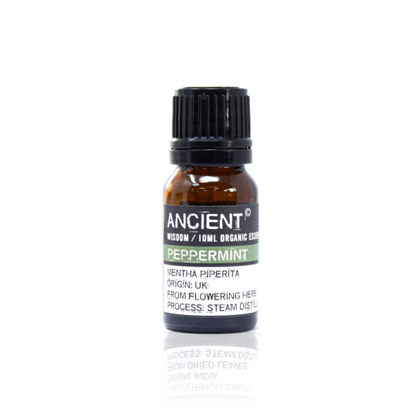 PEPPERMINT 100% organic essential oil, 10 ml. (1 category)