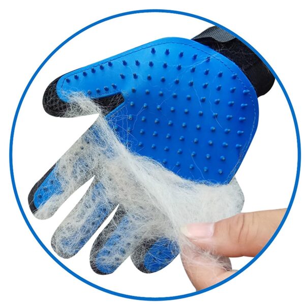 Pet Hair Removal Glove – Grooming Brush