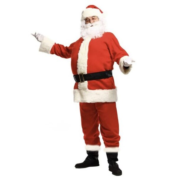 Professional Santa Claus Costume – Full Set