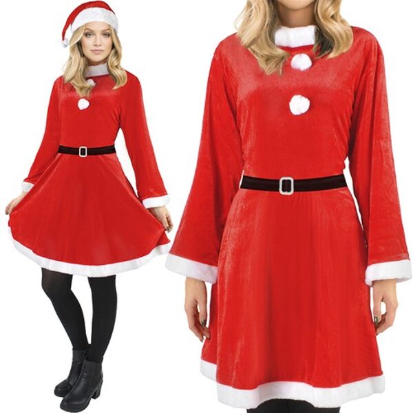 Mrs. Claus Costume – Full Set