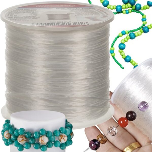 Elastic Craft Thread for Jewelry, 40 m