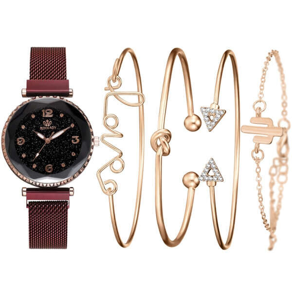 Heily – Luxury Bracelet and Watch Set