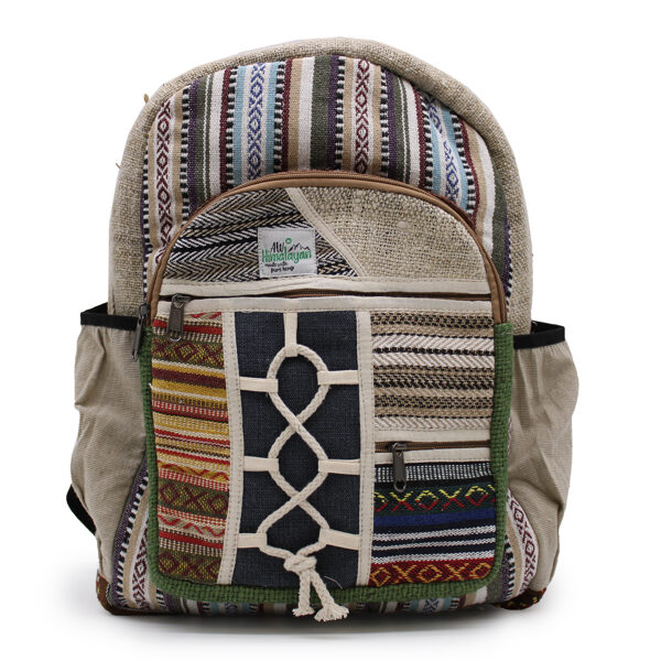 Large Backpack - Rope & Pocket Style