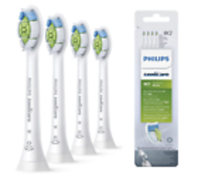 Philips Sonicare Replacement Toothbrush Heads | W2 | White | HX6064/95 | in a package of 4 pcs.