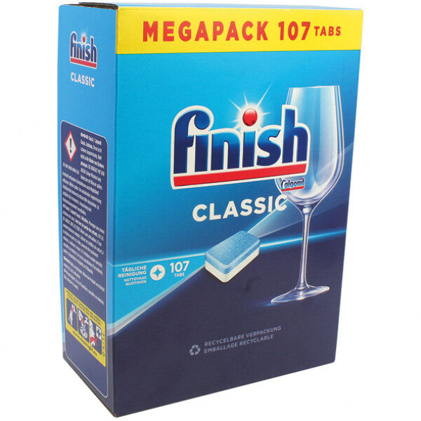Таблетки для посудомоечной машины FINISH Classic, 107 таблеток.