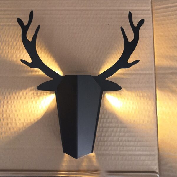 Decorative living room wall lamp | Deer