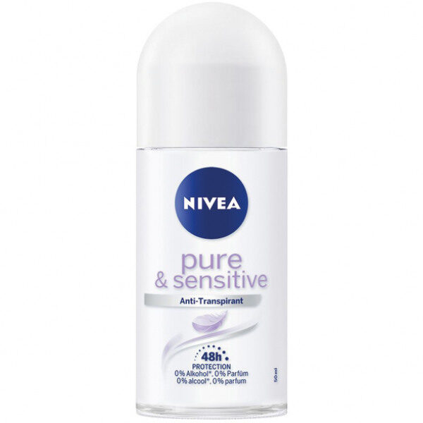 Nivea dezodorants rullītis (bez smaržas, neitrāls), 50ml