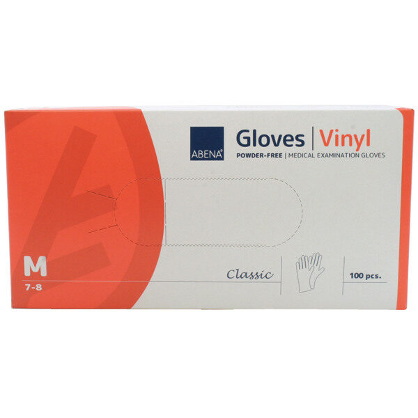 Vinila cimdi, 100 gab. M